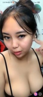 Tetek bulat Kak Olin Mango Live