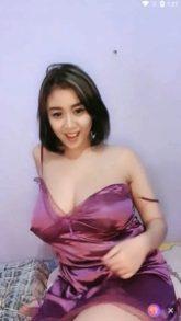 Aula Lingerie ungu sexy banget