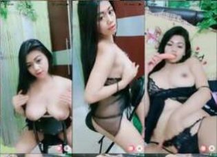 Miss VC Purple Cakep Colmek di SugarLive