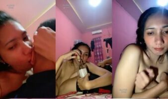 Feby Telanjang Dada Bermesraan dgn Ayang