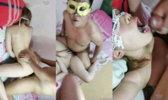 Ngentot Celliana Keluarin di Mulut Doi