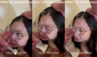 Crot di Wajah MSbreewc Cewek Panlok