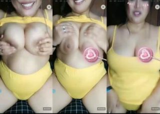 Cece BBW Nungging Semok Show Uting Toket Gede Jumbo