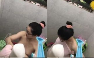 Viral! Ngintip Chindo Cantik Mulus di Kamar Mandi